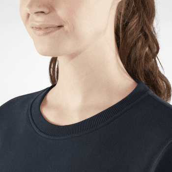 Mikina Fjällräven Fjällräven Logo Sweater Women Breeze Blue-Patina Green