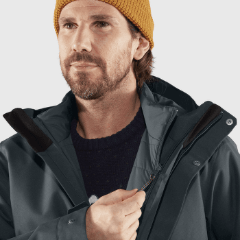 Bunda Fjällräven Visby 3 in 1 Jacket Men Black