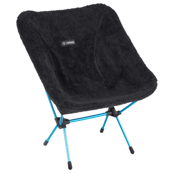 Deka Helinox fleece seat warmer for chair Black Fleece