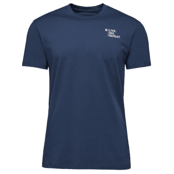 Tričko krátky rukáv Black Diamond Ski Mountaineering Tee Men Ink Blue