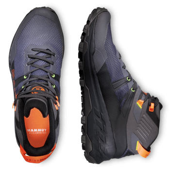 Topánky Mammut Sertig II Mid GTX® Men dark titanium-vibrant orange