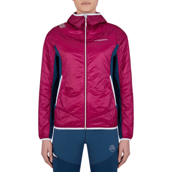 Bunda La Sportiva Aequilibrium Insulation Hoody Women Black/Malibu Blue