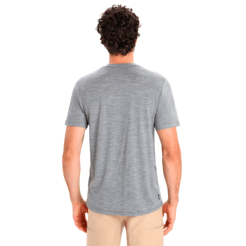 Tričko krátky rukáv Icebreaker Tech Lite II SS Tee Ski Fields Men Gritstone HTHR