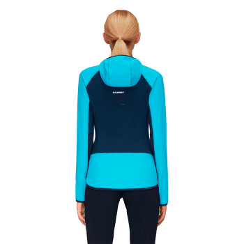 Mikina Mammut Eiger Speed ML Hybrid Hooded Jacket Women sky-night