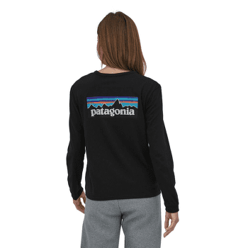 Tričko dlhý rukáv Patagonia Long-Sleeved P-6 Logo Women Fiber White