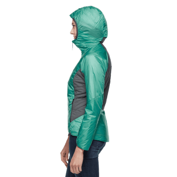 Bunda Black Diamond Vision Hybrid Hoody Women Dark Patina