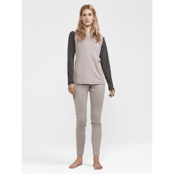 Tričko dlhý rukáv Craft Core Warm Baselayer LS Tee Women 999000 Black