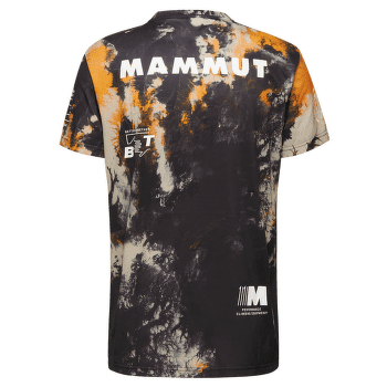 Tričko krátky rukáv Mammut Massone Sport T-Shirt Sender Men black-tangerine 00711