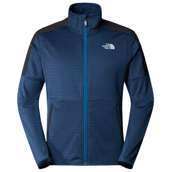 Mikina The North Face MIDDLE ROCK FZ FLEECE Men SHADY BLUE/ASPHALT GREY