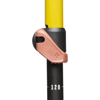 Palice Black Diamond TRAVERSE 3 SKI POLES Sulphur Green