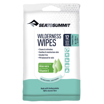 Hygiena Sea to Summit Wildrness Wipes Compact - 12 pack