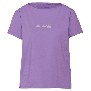 Tričko krátky rukáv Mammut Mammut Seon T-Shirt Playground Women 6434 lavandin