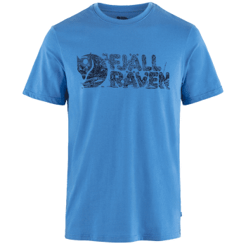 Tričko krátky rukáv Fjällräven Lush Logo T-Shirt Men UN Blue