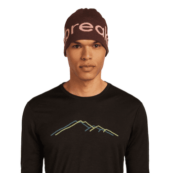 Čiapka Icebreaker Merino Icebreaker Beanie CEDAR WOOD/ECRU HTHR