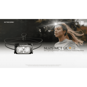 Čelovka Nitecore NU25 MCT UL