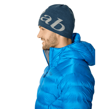 Čiapka Rab Logo Beanie Tempest Blue/Light Zinc
