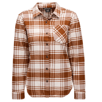 Košeľa dlhý rukáv Black Diamond Project Flannel Women Clay-Off White Plaid