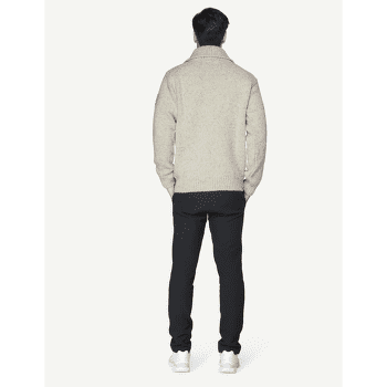 Pulóver (3/4 zapínanie) Devold Nansen Sweater Zip Neck Men 280A DARK BLUE MELANGE