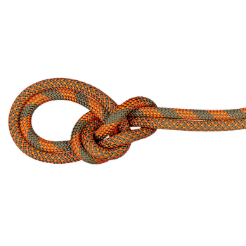 Lano Mammut 9.5 Crag Dry Rope Duodess 40302 boa-vibrant orange