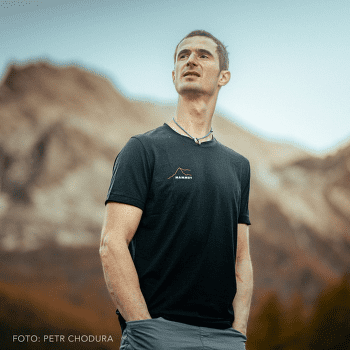 Tričko krátky rukáv Mammut Mountain T-Shirt Eiger Men black 0001