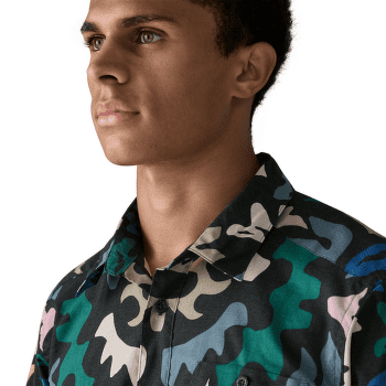 Košeľa krátky rukáv Patagonia Go To Shirt Men Suns: Blue Sage