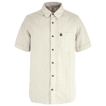 Košeľa krátky rukáv Fjällräven Övik Travel Shirt SS Men Chalk White-Sand Stone