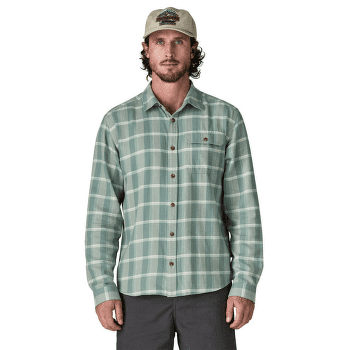 Košeľa dlhý rukáv Patagonia Long-Sleeved Cotton in Conversion Lightweight Men Marine Layer: Blue Sage