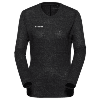 Tričko dlhý rukáv Mammut MASSONE LIGHT LONGSLEEVE WOMEN black 0001