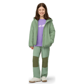 Bunda Mammut RIME IN HOODED JACKET KIDS 3778 mammut red