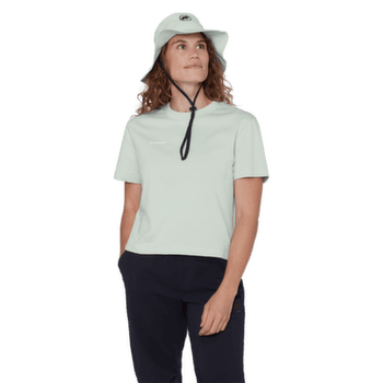 Tričko krátky rukáv Mammut MAMMUT BASE CROPPED T-SHIRT WOMEN MINI LOGO 3818 dark mammut red