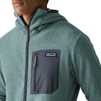 Bunda Patagonia R1 Air Full-Zip Hoody Men Coal Orange