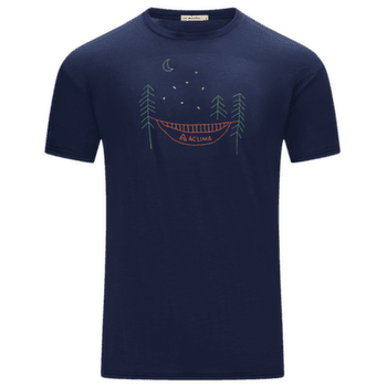 Tričko krátky rukáv Aclima LightWool 140 Classic Tee Forest Men Navy Blazer