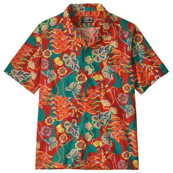 Košeľa krátky rukáv Patagonia Tidal Threads Camp Shirt Men Tropiclimb: Hot Ember