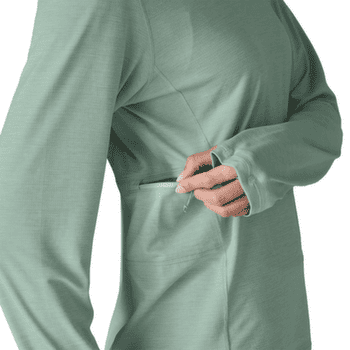 Tričko dlhý rukáv Patagonia Long-Sleeved Cap Cool Sun Shirt Women Nouveau Green - Blue Sage X-Dye