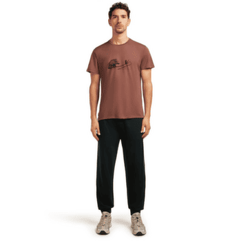 Tričko krátky rukáv Icebreaker Merino Blend Core SS Tee Canoe Companions Men Midnight Navy