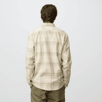 Košeľa dlhý rukáv Fjällräven ÖVIK LITE FLANNEL SHIRT MEN Dark Navy-Chalk White