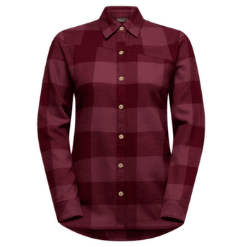 Košeľa dlhý rukáv La Sportiva RAMBLER FLANNEL SHIRT WOMEN Redwood_R25R25