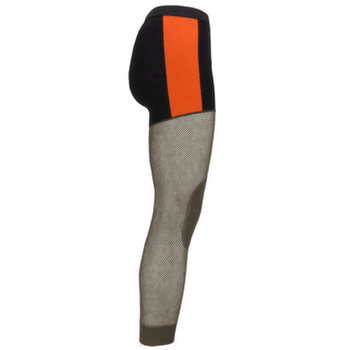 Legíny Aclima WoolNet Hiking Longs Men Jet Black/Tarmac/Gold Flame