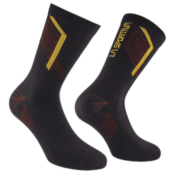 Ponožky La Sportiva FLOW TRAIL SOCKS Black/Yellow