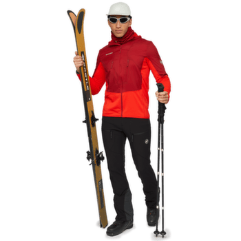Nohavice Mammut Aenergy SO Hybrid Pants Men nebla-strata