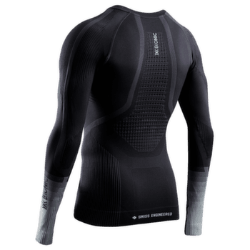 Tričko dlhý rukáv X-Bionic INVENT GRAPHICS SHIRT LS MEN X BLACK/DARK GREY