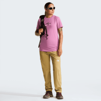 Tričko krátky rukáv The North Face FOUNDATION SHORT SLEEVES T-SHIRT-GRAPHIC WOMEN G6E HUSHED LAVENDER