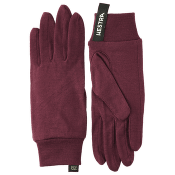Vložka Hestra Merino Wool Liner Active Bordeaux