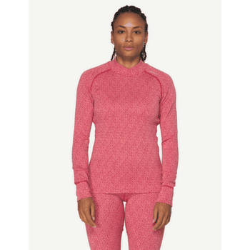 Tričko dlhý rukáv Devold Signature Silk 230 Cross Neck Women 070A APRICOT