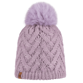 Čiapka Buff KNITTED & FLEECE BAND HAT CARYN CARYN LILAC ICE