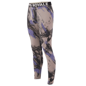 Legíny Mons Royale Cascade Merino Base Layer Legging Men Paintbrush Blue