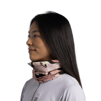 Šatka Buff MERINO HEAVYWEIGHT DIGITAL PRINTS HALLY LILAC ICE
