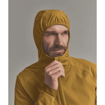 Bunda Ortovox VENET SOFTSHELL HOODED JACKET MEN 57501 Light Nunatak