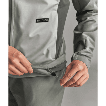 Bunda Ortovox ORTLER SOFTSHELL PLUS JACKET WOMEN 63101 Green Sage