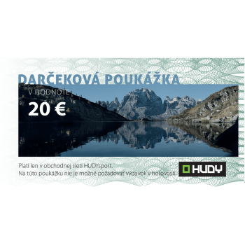 HUDY Darčeková poukážka 20 €
